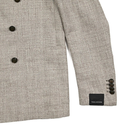 【10%OFFクーポン】TAGLIATORE MONTECARLO シルクリネンコットンナイロン 6Bダブルテーラードジャケット / 1SMC20K｜GUARDAROBA MILANO OFFICIAL STORE