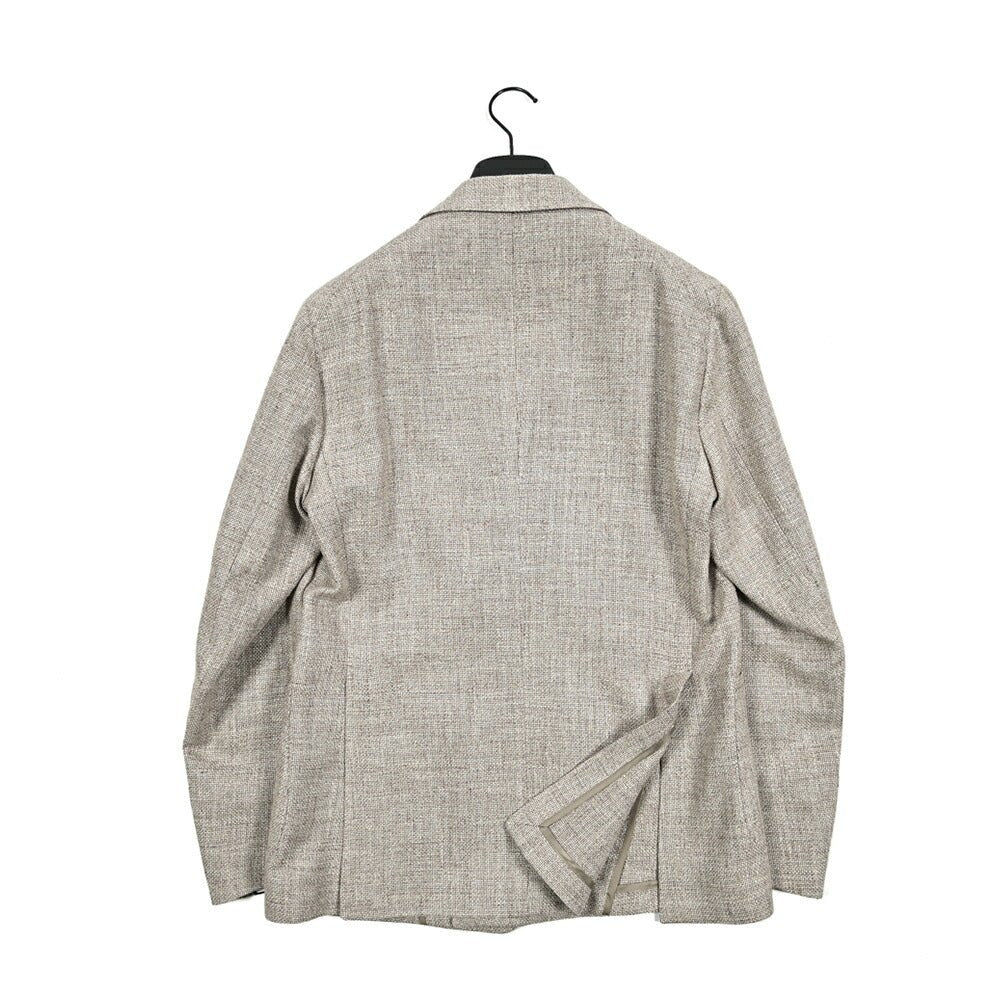【10%OFFクーポン】TAGLIATORE MONTECARLO シルクリネンコットンナイロン 6Bダブルテーラードジャケット / 1SMC20K｜GUARDAROBA MILANO OFFICIAL STORE