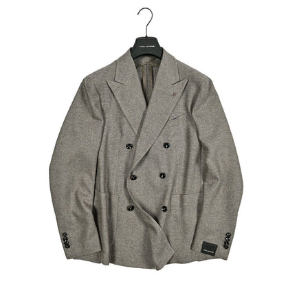【10%OFFクーポン】TAGLIATORE MONTECARLO シルクヴァージンウール 6Bダブルテーラードジャケット / 1SMC20K｜GUARDAROBA MILANO OFFICIAL STORE