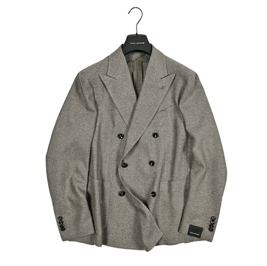 【10%OFFクーポン】TAGLIATORE MONTECARLO シルクヴァージンウール 6Bダブルテーラードジャケット / 1SMC20K｜GUARDAROBA MILANO OFFICIAL STORE