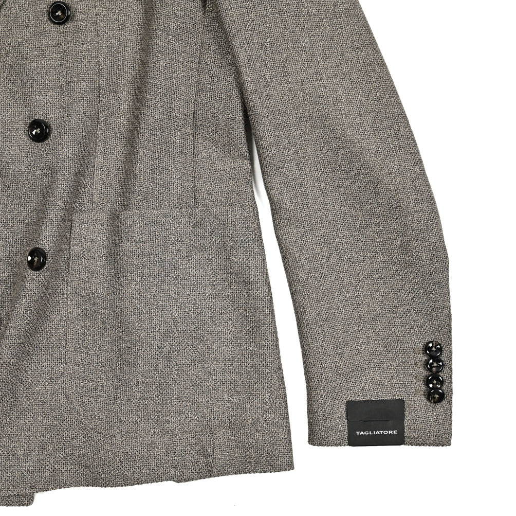 【10%OFFクーポン】TAGLIATORE MONTECARLO シルクヴァージンウール 6Bダブルテーラードジャケット / 1SMC20K｜GUARDAROBA MILANO OFFICIAL STORE