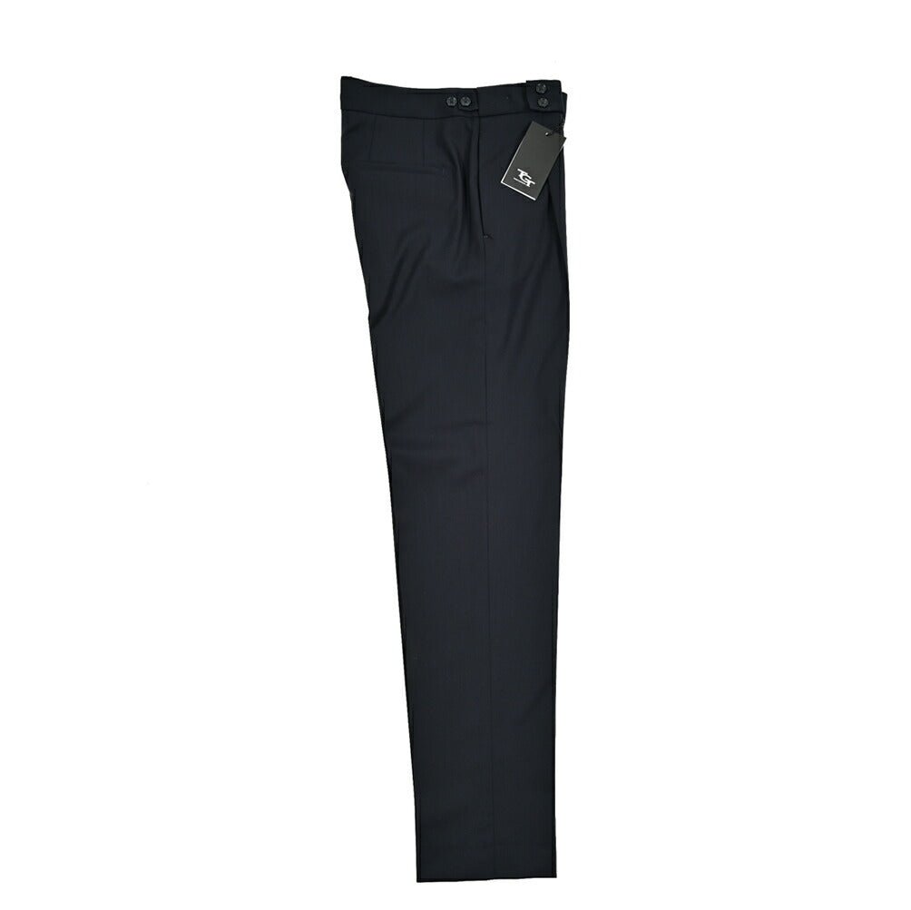25SS TAGLIATORE ストレッチウール ワンタックベルトレススラックス / P - BRANDON｜416311｜GUARDAROBA MILANO OFFICIAL STORE