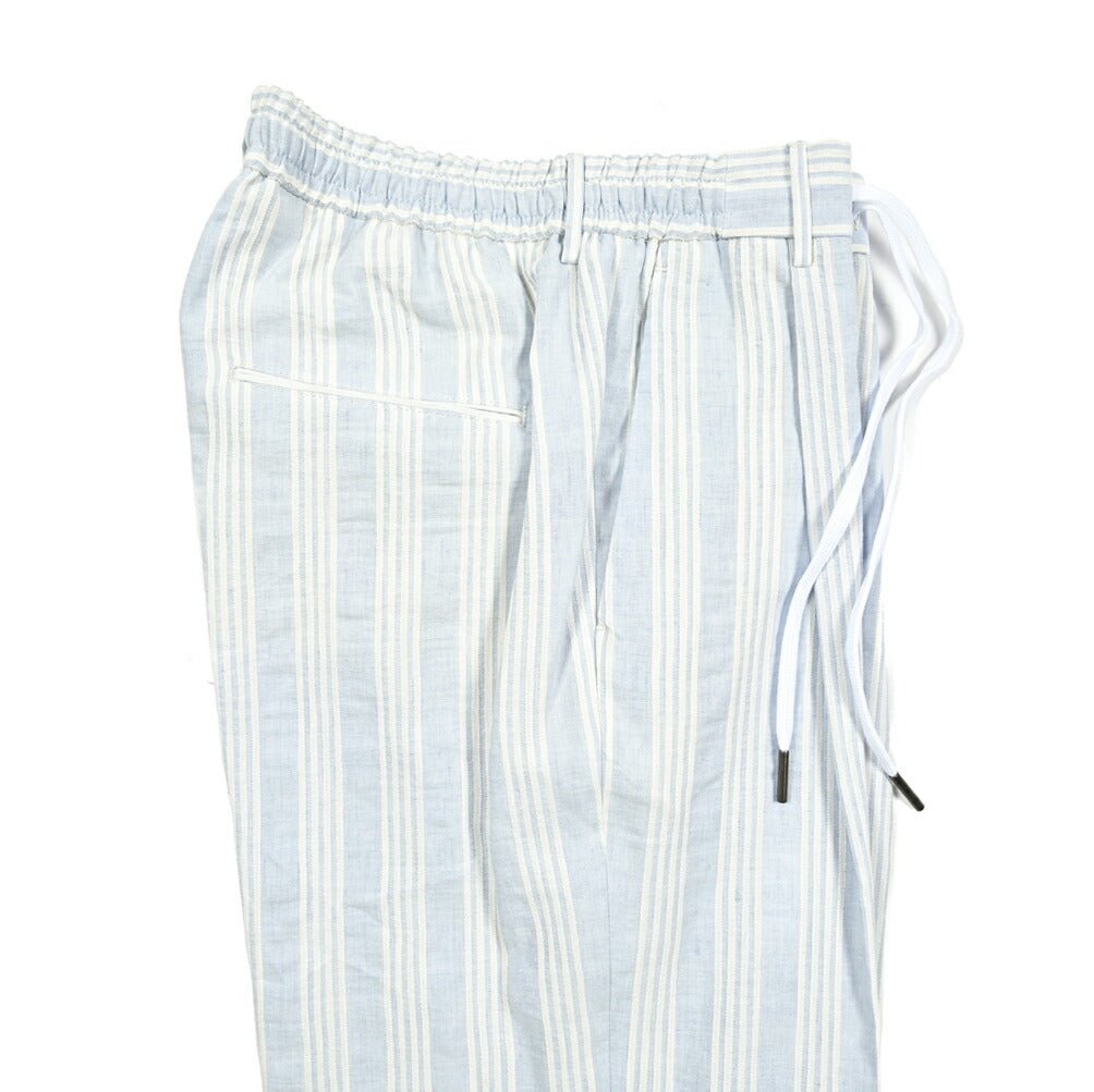【10%OFFクーポン】TAGLIATORE ストレッチレーヨンリネン ワンタックドローコードスラックス / P - CLAPTON11 / Exclusive Garment｜GUARDAROBA MILANO OFFICIAL STORE