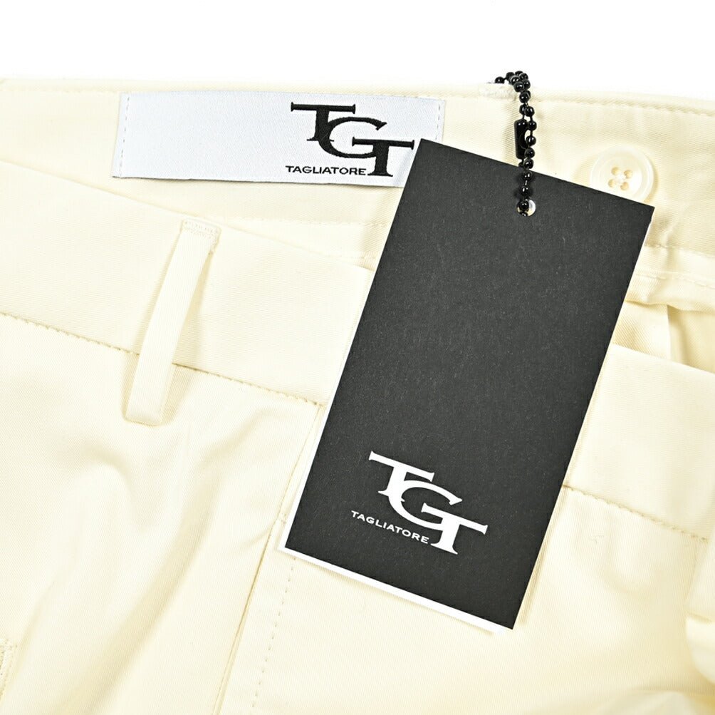【10%OFFクーポン】TAGLIATORE ストレッチコットン ワンタックカーゴパンツ / P - LANG14｜GUARDAROBA MILANO OFFICIAL STORE