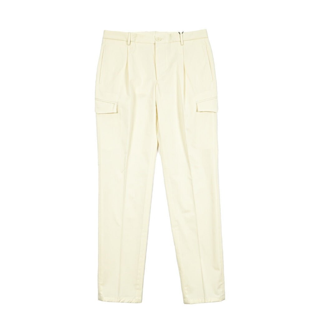 【10%OFFクーポン】TAGLIATORE ストレッチコットン ワンタックカーゴパンツ / P - LANG14｜GUARDAROBA MILANO OFFICIAL STORE