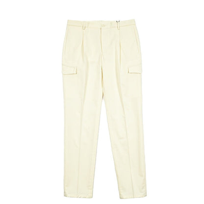 【10%OFFクーポン】TAGLIATORE ストレッチコットン ワンタックカーゴパンツ / P - LANG14｜GUARDAROBA MILANO OFFICIAL STORE