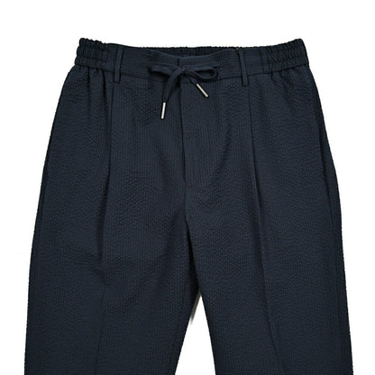 【10%OFFクーポン】TAGLIATORE ストレッチコットン ワンタックシアサッカースラックス / P - NEWMAN｜GUARDAROBA MILANO OFFICIAL STORE