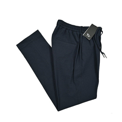 【10%OFFクーポン】TAGLIATORE ストレッチコットン ワンタックシアサッカースラックス / P - NEWMAN｜GUARDAROBA MILANO OFFICIAL STORE