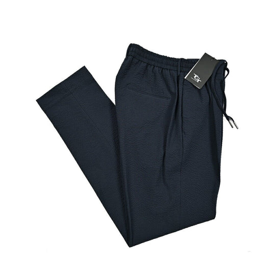 【10%OFFクーポン】TAGLIATORE ストレッチコットン ワンタックシアサッカースラックス / P - NEWMAN｜GUARDAROBA MILANO OFFICIAL STORE