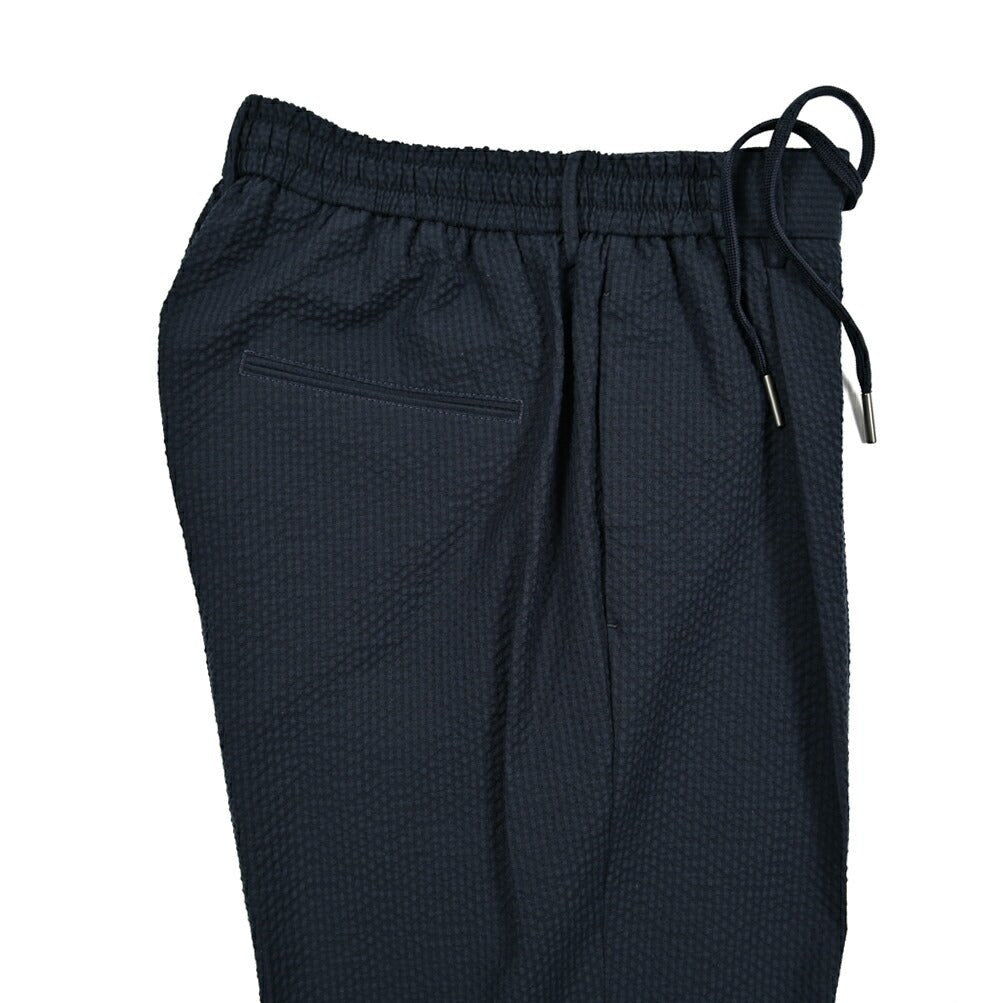 【10%OFFクーポン】TAGLIATORE ストレッチコットン ワンタックシアサッカースラックス / P - NEWMAN｜GUARDAROBA MILANO OFFICIAL STORE