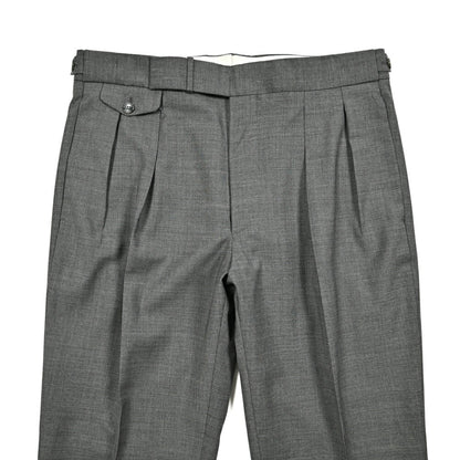 【10%OFFクーポン】TAGLIATORE ストレッチウール ツータックベルトレススラックス / P - PAVEL24｜GUARDAROBA MILANO OFFICIAL STORE