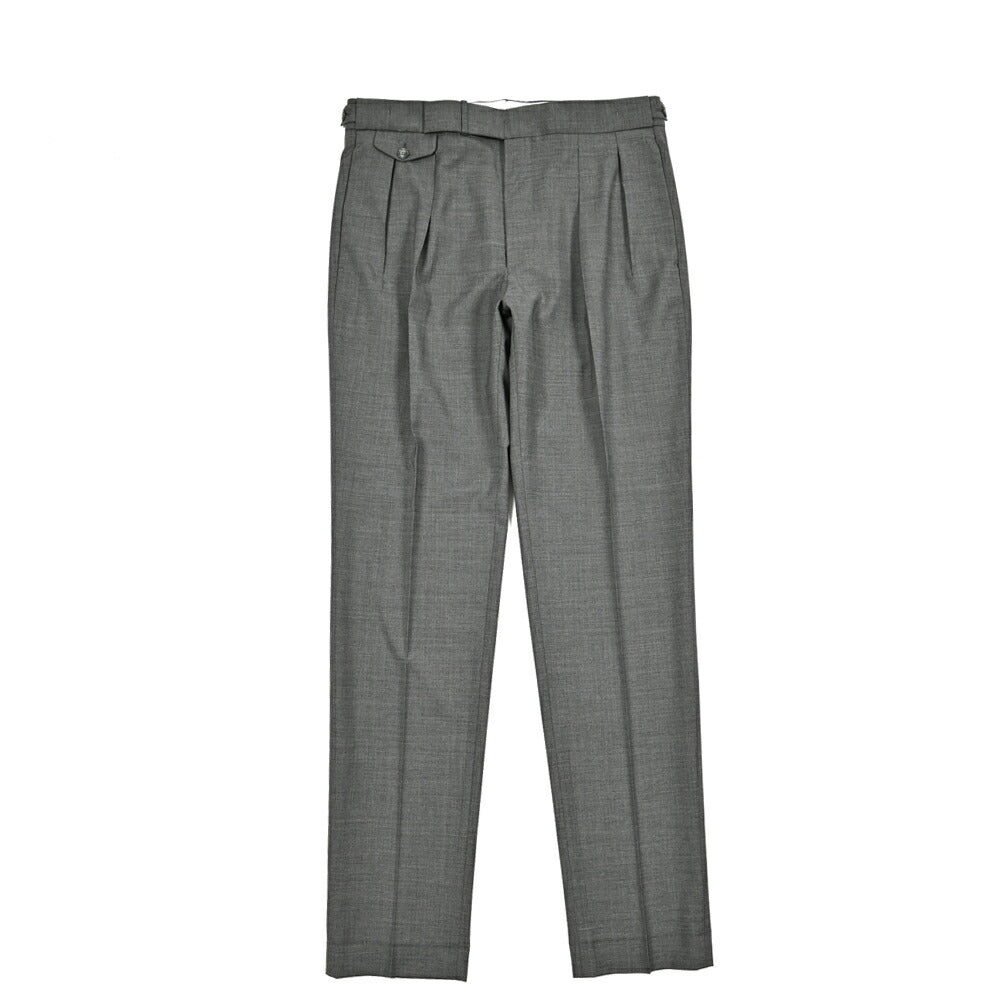 【10%OFFクーポン】TAGLIATORE ストレッチウール ツータックベルトレススラックス / P - PAVEL24｜GUARDAROBA MILANO OFFICIAL STORE