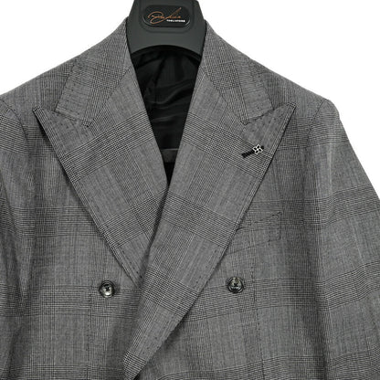 【10%OFFクーポン】TAGLIATORE PINO LERARIO ヴァージンウール100% 6Bダブルテーラードスーツ / A - PL20KBR｜GUARDAROBA MILANO OFFICIAL STORE
