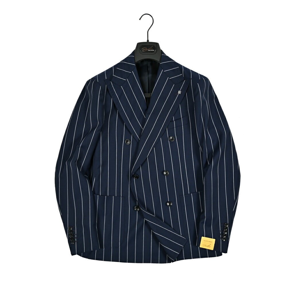 25SS TAGLIATORE PINO LERARIO ヴァージンウール100% 6Bダブルテーラードスーツ / A - PL20KBR｜416206｜GUARDAROBA MILANO OFFICIAL STORE