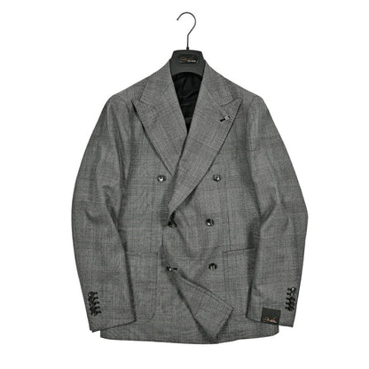 【10%OFFクーポン】TAGLIATORE PINO LERARIO ヴァージンウール100% 6Bダブルテーラードスーツ / A - PL20KBR｜GUARDAROBA MILANO OFFICIAL STORE