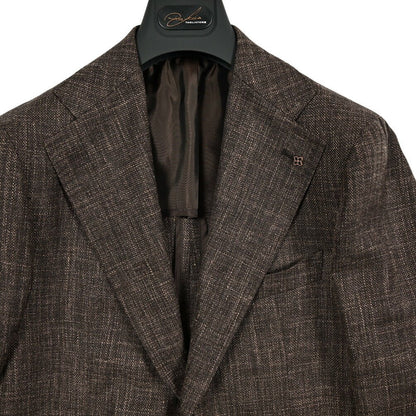 【10%OFFクーポン】TAGLIATORE PINO LERARIO ウールシルクリネン 2Bシングルテーラードジャケット / G - PL22K｜GUARDAROBA MILANO OFFICIAL STORE