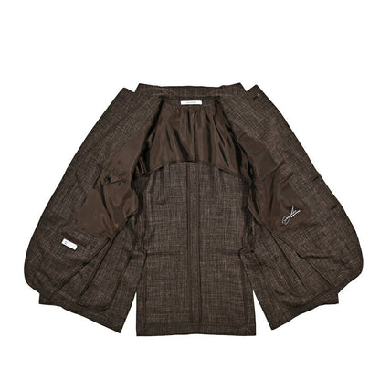 【10%OFFクーポン】TAGLIATORE PINO LERARIO ウールシルクリネン 2Bシングルテーラードジャケット / G - PL22K｜GUARDAROBA MILANO OFFICIAL STORE