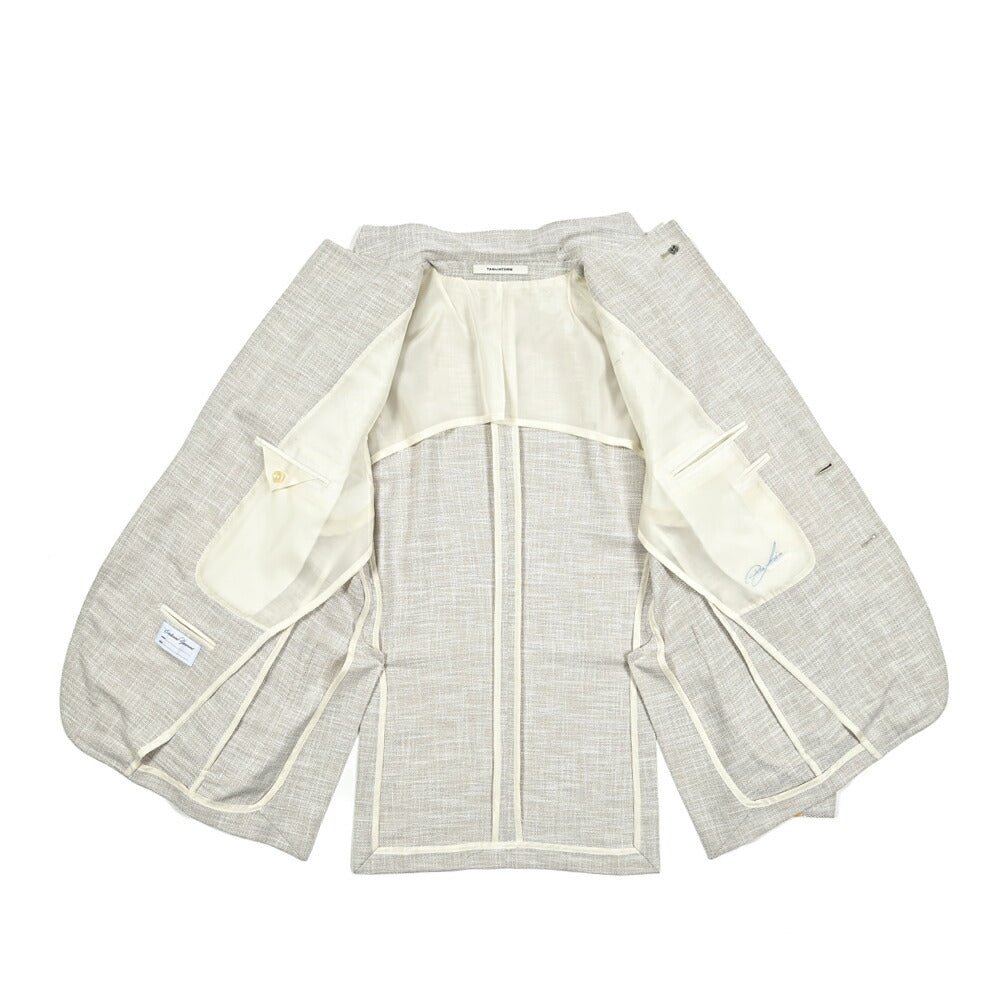 【10%OFFクーポン】TAGLIATORE PINO LERARIO ウールシルクコットン 2Bシングルワイドラペルテーラードジャケット / G - PL22K / Exclusive Garment｜GUARDAROBA MILANO OFFICIAL STORE