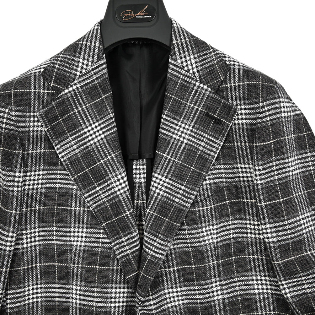 【10%OFFクーポン】TAGLIATORE PINO LERARIO ウールシルクコットン 2Bシングルワイドラペルテーラードジャケット / G - PL22K / Exclusive Garment｜GUARDAROBA MILANO OFFICIAL STORE