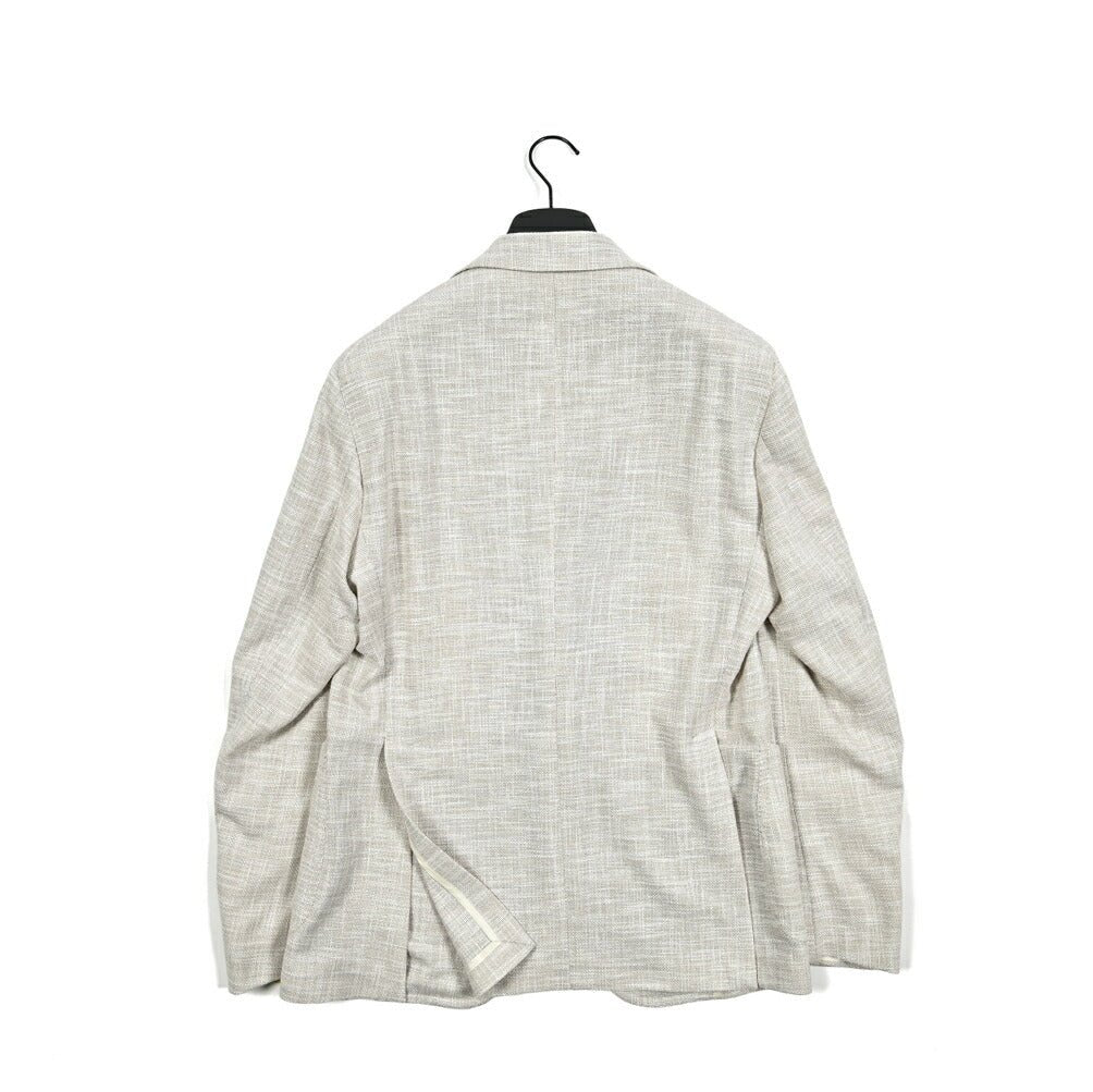 【10%OFFクーポン】TAGLIATORE PINO LERARIO ウールシルクコットン 2Bシングルワイドラペルテーラードジャケット / G - PL22K / Exclusive Garment｜GUARDAROBA MILANO OFFICIAL STORE