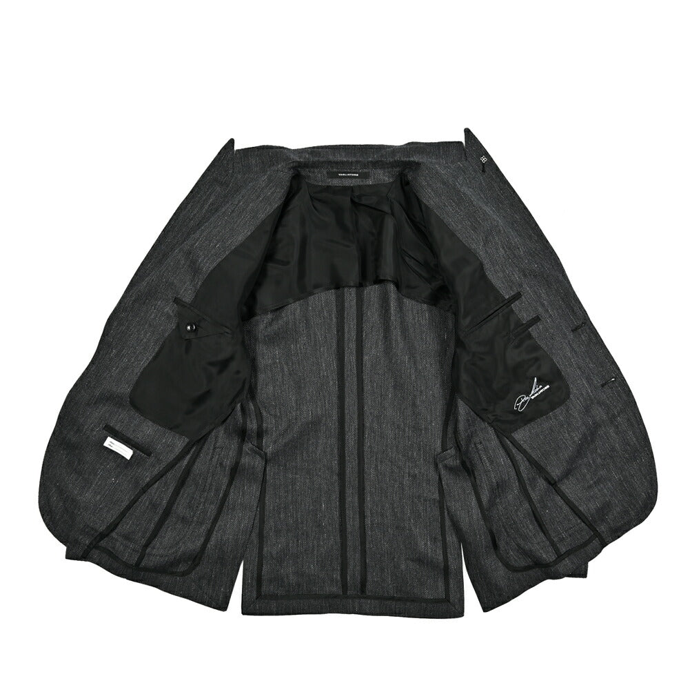 【10%OFFクーポン】TAGLIATORE PINO LERARIO リネンウール 2Bシングルテーラードジャケット / G - PL26K｜GUARDAROBA MILANO OFFICIAL STORE
