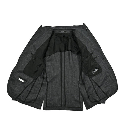 【10%OFFクーポン】TAGLIATORE PINO LERARIO リネンウール 2Bシングルテーラードジャケット / G - PL26K｜GUARDAROBA MILANO OFFICIAL STORE