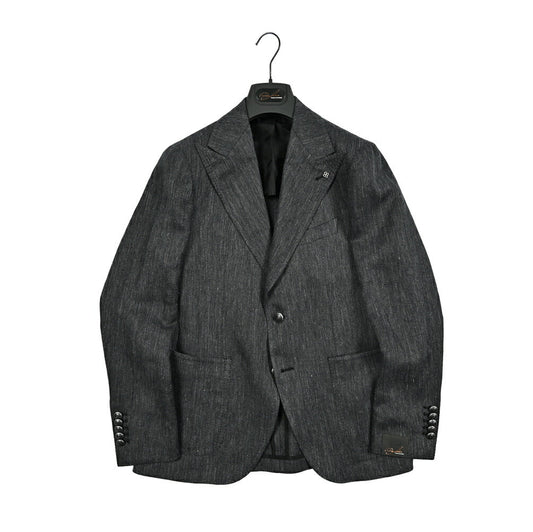 【10%OFFクーポン】TAGLIATORE PINO LERARIO リネンウール 2Bシングルテーラードジャケット / G - PL26K｜GUARDAROBA MILANO OFFICIAL STORE