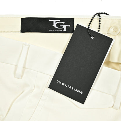 【10%OFFクーポン】TAGLIATORE ストレッチコットン ノータックチノスラックス / TAG01｜GUARDAROBA MILANO OFFICIAL STORE