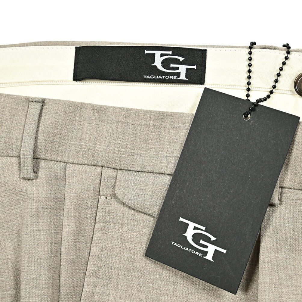 【10%OFFクーポン】TAGLIATORE ストレッチウール ワンタックスラックス / TAG11｜GUARDAROBA MILANO OFFICIAL STORE