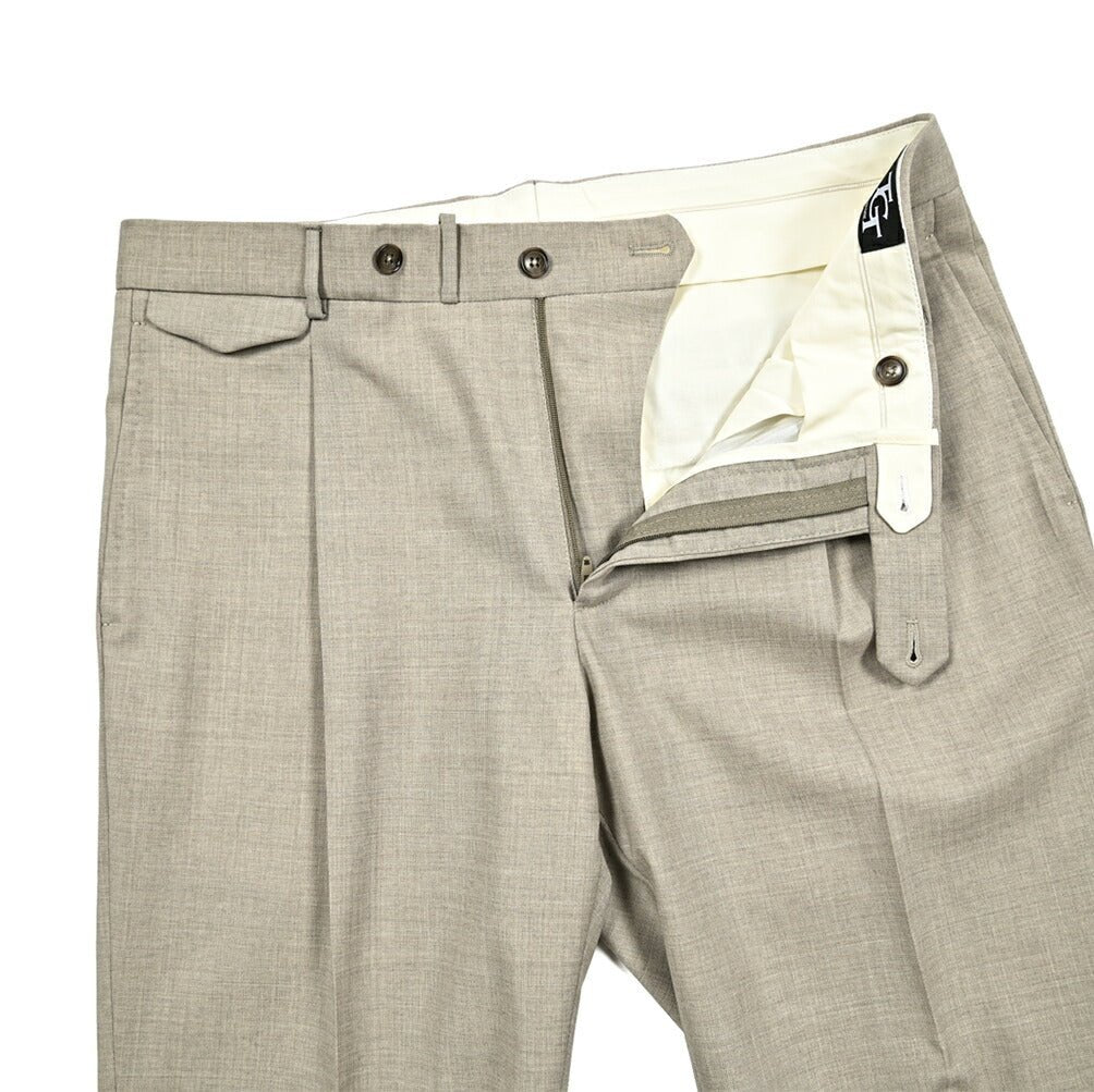 【10%OFFクーポン】TAGLIATORE ストレッチウール ワンタックスラックス / TAG11｜GUARDAROBA MILANO OFFICIAL STORE