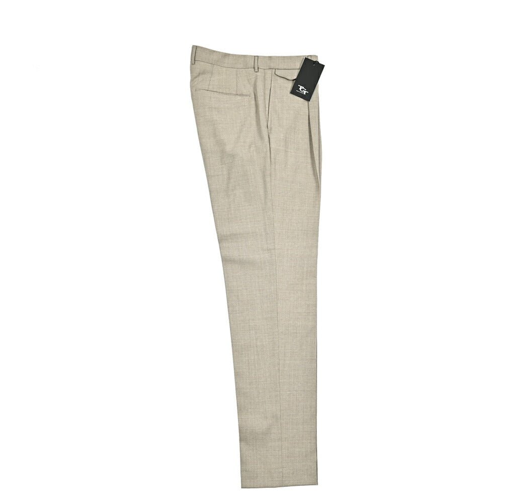 【10%OFFクーポン】TAGLIATORE ストレッチウール ワンタックスラックス / TAG11｜GUARDAROBA MILANO OFFICIAL STORE