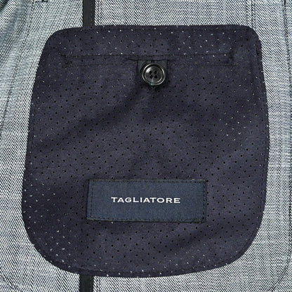 25SS TAGLIATORE WINDSOR ストレッチデニム 4Bダブルテーラードジャケット / G - WINDSOR2DK｜416230｜GUARDAROBA MILANO OFFICIAL STORE