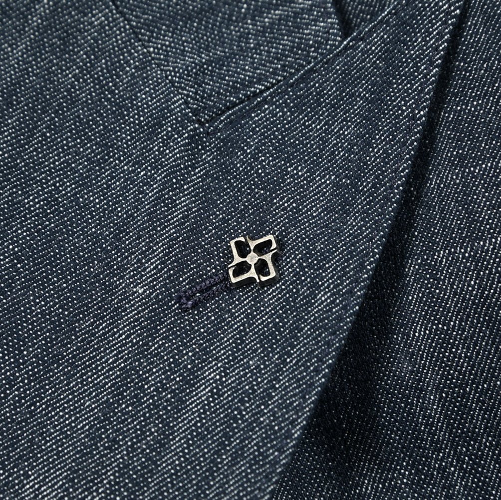 25SS TAGLIATORE WINDSOR ストレッチデニム 4Bダブルテーラードジャケット / G - WINDSOR2DK｜416230｜GUARDAROBA MILANO OFFICIAL STORE