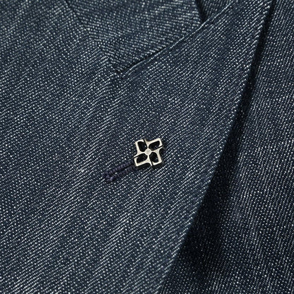 25SS TAGLIATORE WINDSOR ストレッチデニム 4Bダブルテーラードジャケット / G - WINDSOR2DK｜416230｜GUARDAROBA MILANO OFFICIAL STORE