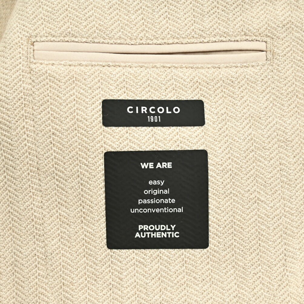 24 - 25AW CIRCOLO 1901 ヴァージンウール100% 2Bシングルテーラードジャケット｜GUARDAROBA MILANO OFFICIAL STORE