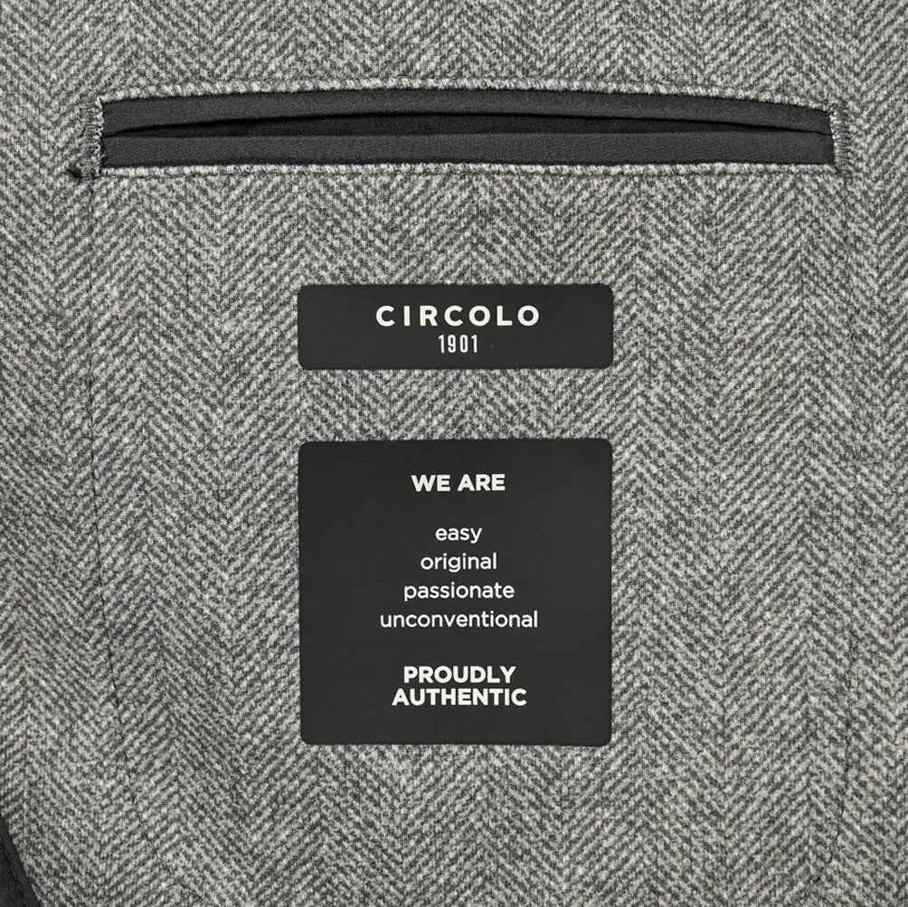 24 - 25AW CIRCOLO 1901 コットンフリース 2Bシングルテーラードジャケット(セットアップ対応)｜GUARDAROBA MILANO OFFICIAL STORE