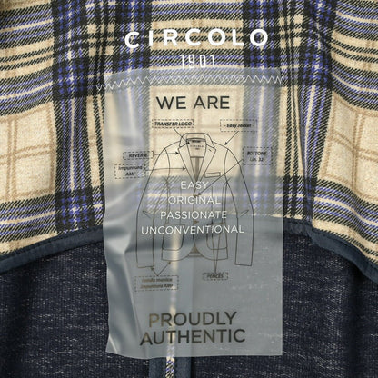 24 - 25AW CIRCOLO 1901 コットンフリース 2Bシングルテーラードジャケット｜GUARDAROBA MILANO OFFICIAL STORE