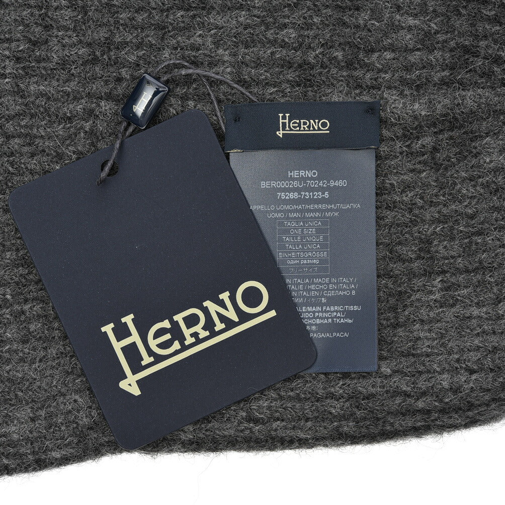 24 - 25AW HERNO アルパカナイロンウール ニットキャップ｜GUARDAROBA MILANO OFFICIAL STORE