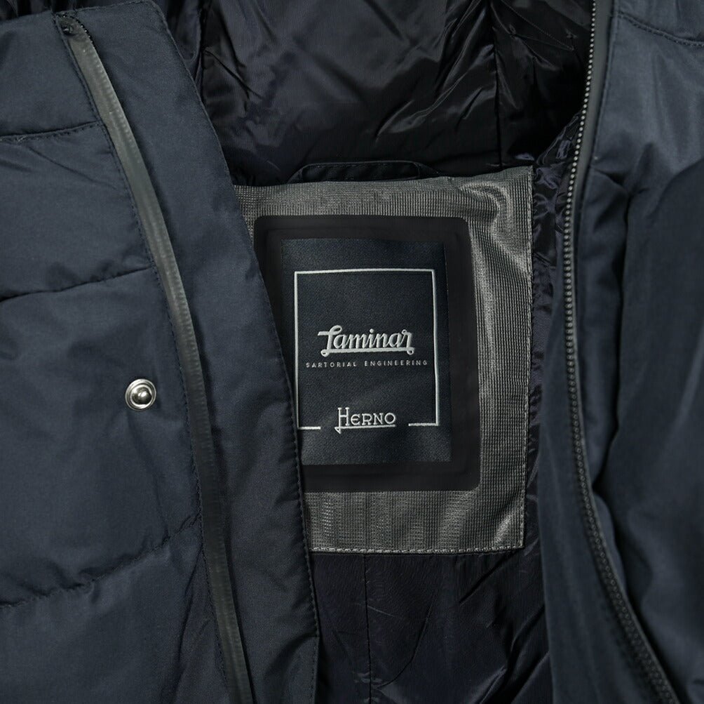 24 - 25AW HERNO Laminar ポリエステル100% フード付きダウンジャケット (GORE - TEX INFINIUM WINDSTOPPER)｜GUARDAROBA MILANO OFFICIAL STORE