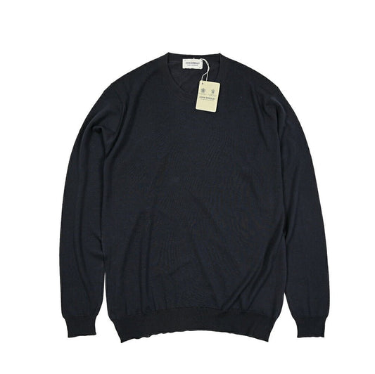 24 - 25AW JOHN SMEDLEY "DARLEY" EASY FIT エクストラファインメリノウール ハイゲージニットセーター MADE IN ENGLAND｜GUARDAROBA MILANO OFFICIAL STORE