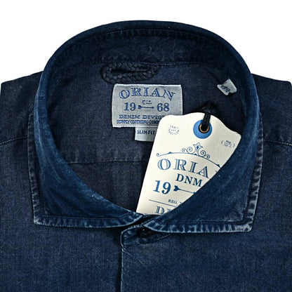 24 - 25AW ORIAN DENIM DIVISION リヨセル100% ホリゾンタルカラードレスシャツ｜GUARDAROBA MILANO OFFICIAL STORE