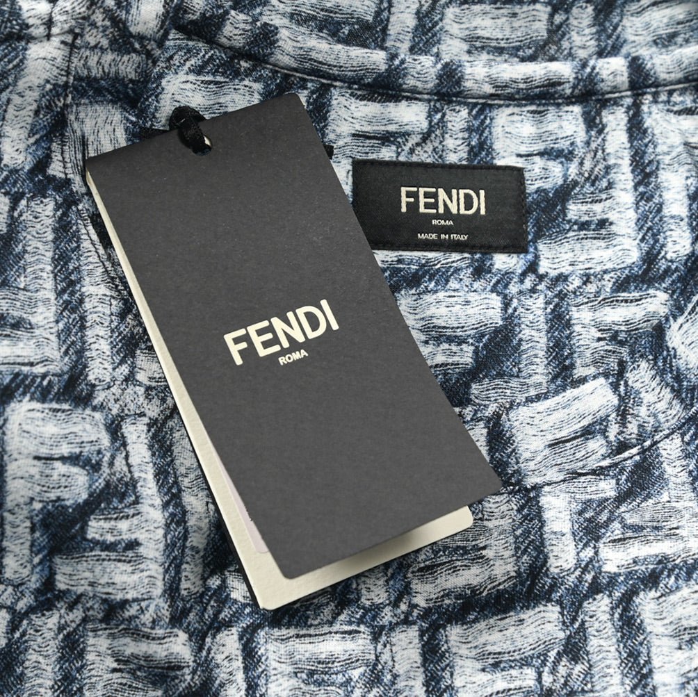 SALE｜FENDI コットン100%クルーネック半袖Tシャツ