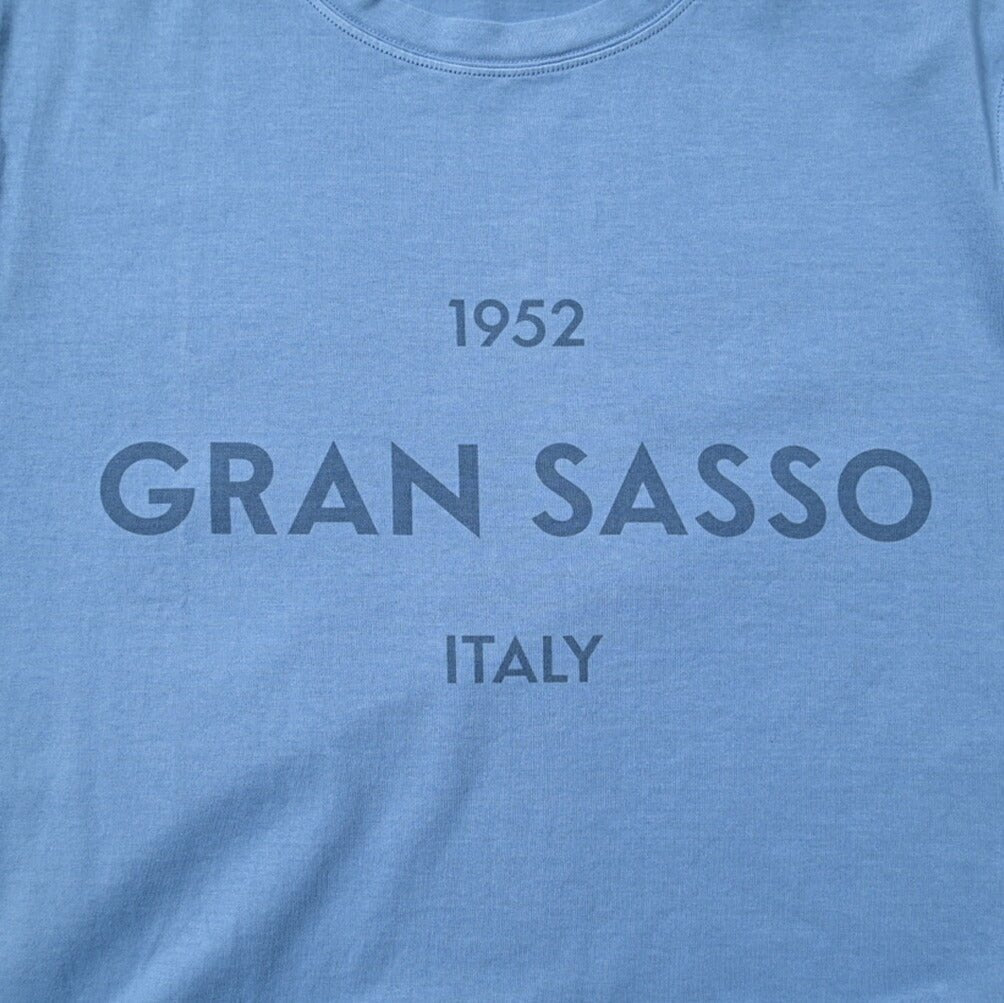 24SS GRAN SASSO VINTAGE オーガニックコットン100% クルーネック半袖Tシャツ｜GUARDAROBA MILANO OFFICIAL STORE