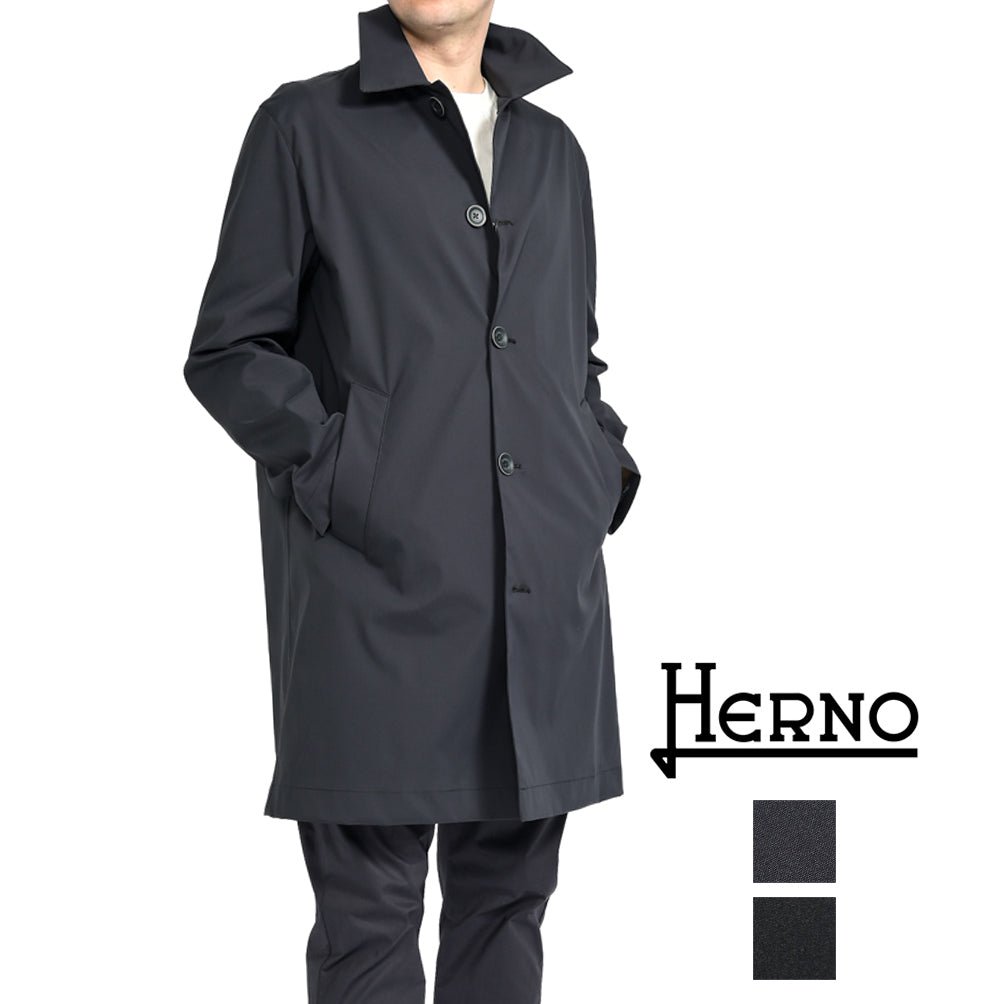 SALE｜HERNO DRIZZLE 撥水ポリエステル100% 2レイヤーステンカラーコート