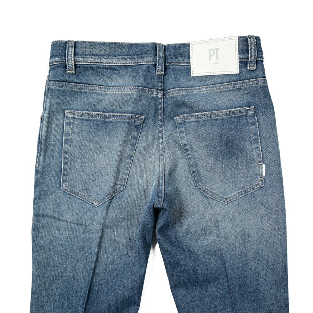 24SS PT TORINO DENIM DUB ストレッチデニムターンナップジーンズ / PT05｜GUARDAROBA MILANO OFFICIAL STORE