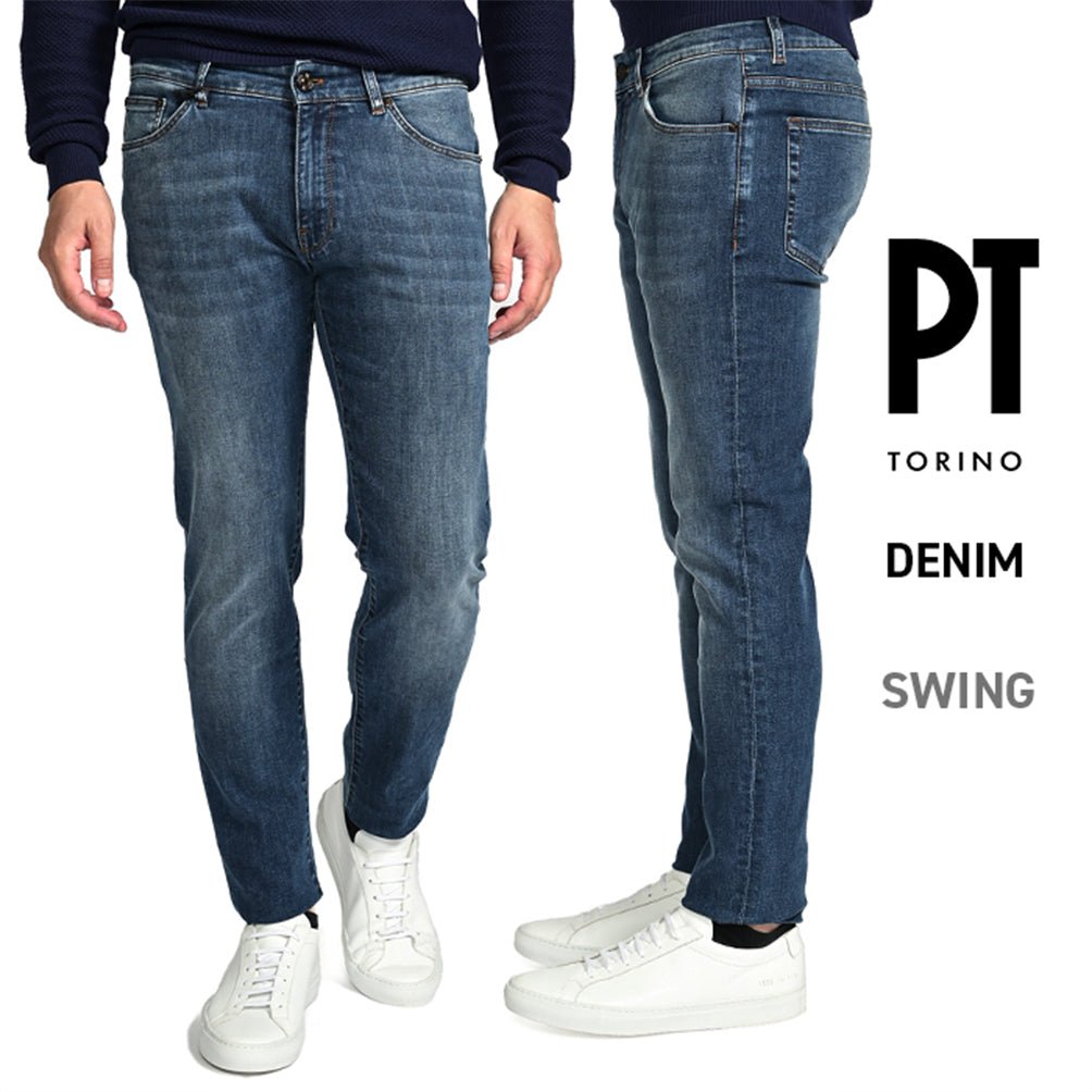 24SS PT TORINO DENIM SWING(SUPERSLIM FIT) ストレッチデニムスリムジーンズ / PT05｜GUARDAROBA MILANO OFFICIAL STORE