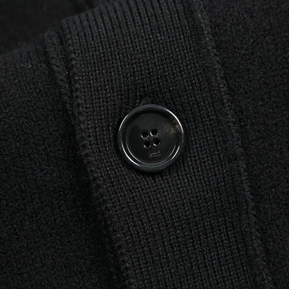 25 - 26AW AMI PARIS ヴァージンウール100% ワンポイントロゴニットカーディガン｜426518｜GUARDAROBA MILANO OFFICIAL STORE