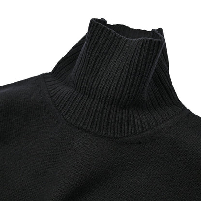 25 - 26AW AMI PARIS ヴァージンウール100% ワンポイントロゴタートルネックニットセーター｜426526 - S｜GUARDAROBA MILANO OFFICIAL STORE