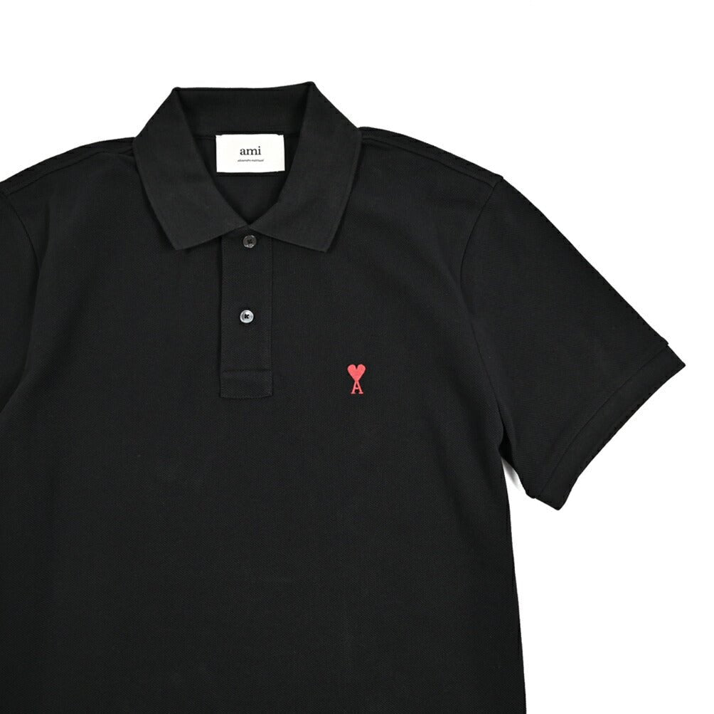 25 - 26AW AMI PARIS コットン100% ワンポイントロゴポロシャツ｜426533 - S｜GUARDAROBA MILANO OFFICIAL STORE