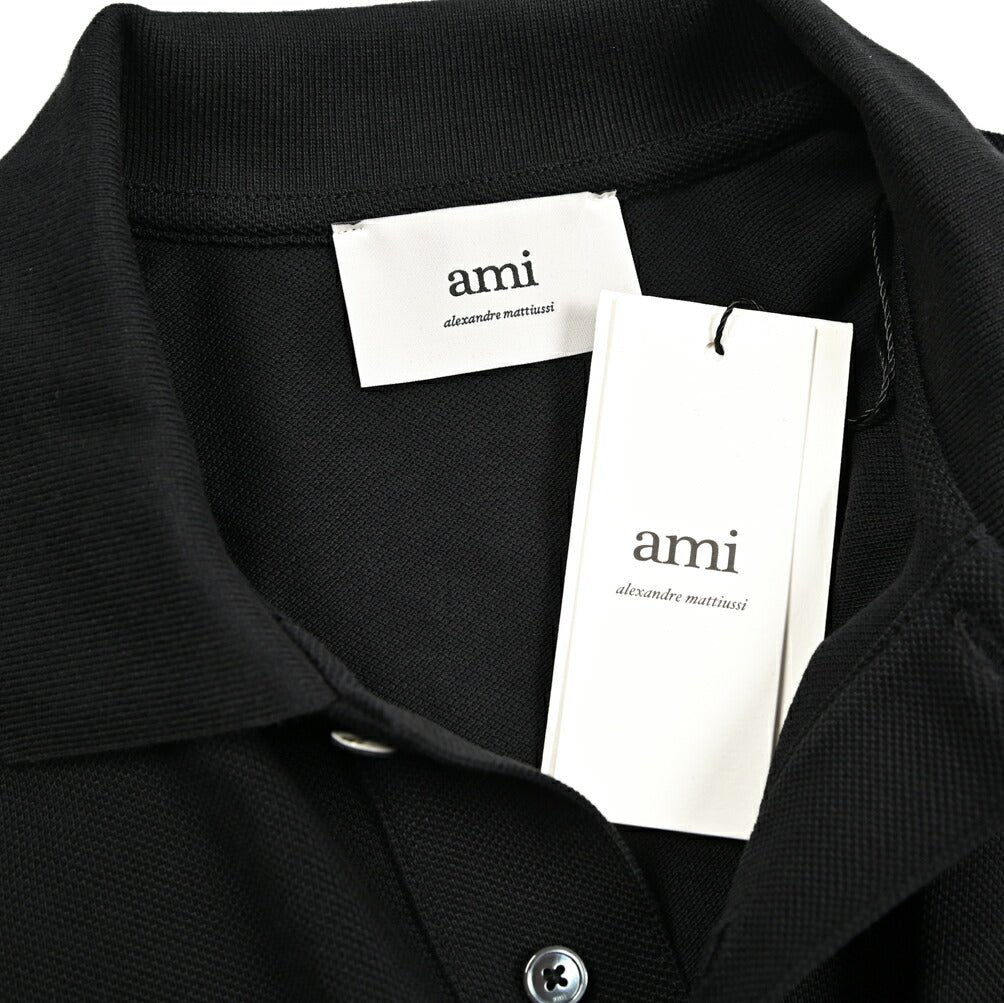 25 - 26AW AMI PARIS コットン100% ワンポイントロゴポロシャツ｜426533 - S｜GUARDAROBA MILANO OFFICIAL STORE